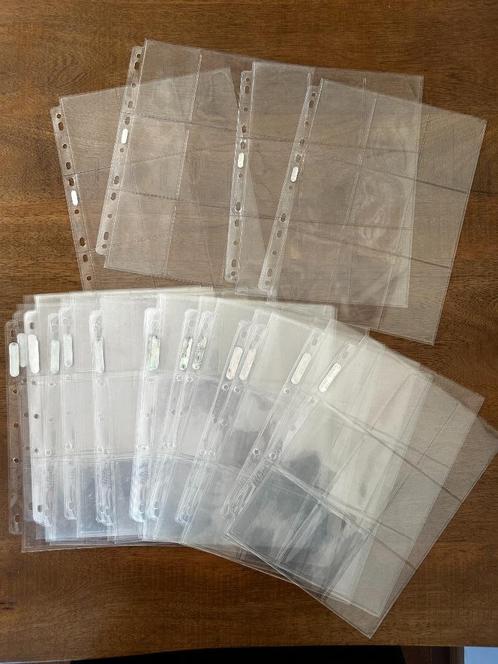 25 Ultra Pro mapbladen voor Trading cards, Hobby en Vrije tijd, Verzamelkaartspellen | Overige, Gebruikt, Sleeves of Kaarthoesjes