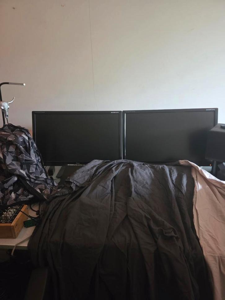 Ilyama 2x 27 inch monitoren, Computers en Software, Monitoren, Zo goed als nieuw, 60 Hz of minder, IPS, Full HD, Ophalen of Verzenden