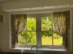 Vintage bloemetjes gordijnen bloemen prachtige kwaliteit, Huis en Inrichting, Stoffering | Gordijnen en Lamellen, Ophalen of Verzenden