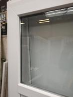 Kunststof deur 98 x 200 1/3 glas RAL 9016, Doe-het-zelf en Verbouw, Deuren en Horren, Niet ingevuld, 80 tot 100 cm, Niet ingevuld