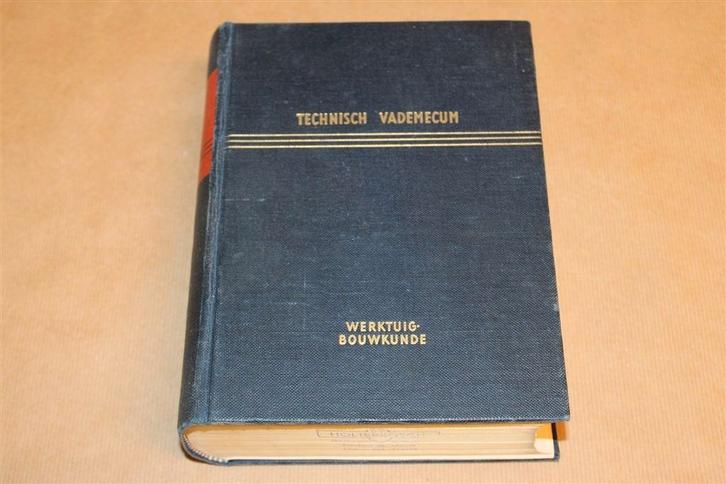 Technisch Vademecum — Werktuigbouwkunde [1965], Boeken, Techniek, Gelezen, Bouwkunde, Ophalen of Verzenden