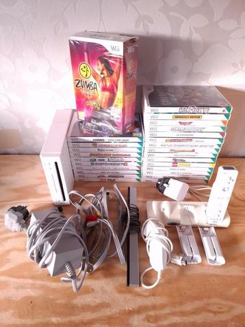 Wii console met games beschikbaar voor biedingen