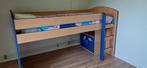 Gratis op te halen in Dronten: Hoogslaper, kasten en tafel, Ophalen, Gebruikt, Eenpersoons, 160 tot 180 cm