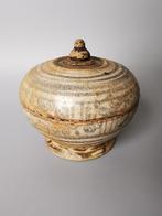 Sawankhalok Thailand Siam14e 15e eeuws keramiek deksel pot, Antiek en Kunst, Antiek | Keramiek en Aardewerk, Verzenden