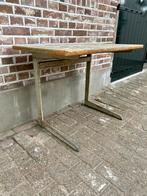 Oude Schooltafel, Huis en Inrichting, Ophalen, Gebruikt, Minder dan 50 cm, Rechthoekig