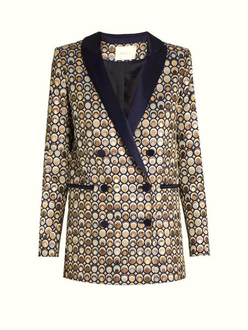 Nieuwe Racil blazer met jacquard motieven, mt 36, Kleding | Dames, Jassen | Winter, Nieuw, Maat 36 (S), Overige kleuren, Verzenden