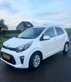 Kia Picanto 1.0 Cvvt 67pk 5-zits 2018 Wit, Auto's, Voorwielaandrijving, Stof, Zwart, 4 cilinders