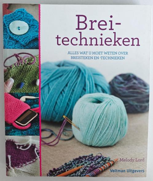 Lord: Brei-technieken. Breisteken en - technieken., Hobby en Vrije tijd, Breien en Haken, Zo goed als nieuw, Breien, Patroon of Boek