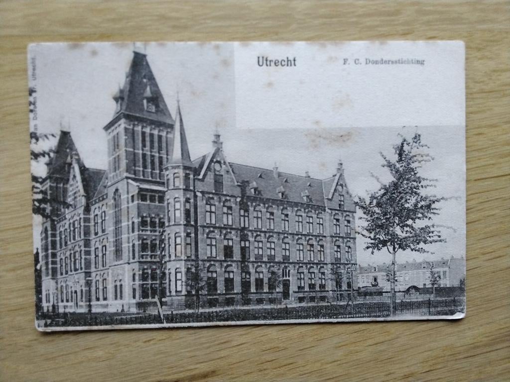 Utrecht, F.C. Dondersstichting., Verzenden, 1920 tot 1940, Ongelopen, Utrecht