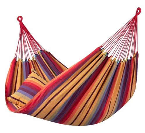 Topklasse hangmat met standaard, Tuin en Terras, Hangmatten, Zo goed als nieuw, Eenpersoons, Met standaard, Opvouwbaar, Binnen