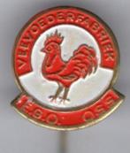Veevoeder fabriek E.G.O. OSS rood/wit koper speldje( E_244 ), Verzamelen, Verzenden, Nieuw, Merk, Speldje of Pin