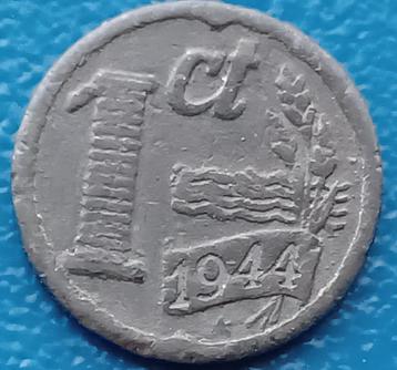 1 Cent 1944 - Zink beschikbaar voor biedingen
