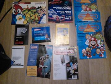 Nintendo brochures  beschikbaar voor biedingen