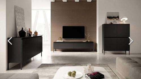 Tv meubel Kate zwart - nieuw in de doos, Huis en Inrichting, Kasten | Televisiemeubels, Nieuw, Minder dan 100 cm, 25 tot 50 cm