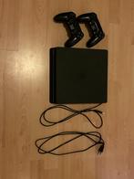 Ps4 slim 2 controllers 8 spellen izgst, Spelcomputers en Games, Spelcomputers | Sony PlayStation 4, Ophalen of Verzenden, Zo goed als nieuw