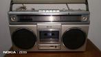 Vintage radio cassette recorder jaren '70, Audio, Tv en Foto, Radio's, Ophalen of Verzenden, Gebruikt, Transistorradio