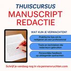 Cursus Manuscriptredactie – leer professioneel redigeren, Diensten en Vakmensen, Cursussen en Workshops, Thuisstudie, Werk of Loopbaan