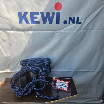 3x AANMEERLIJN 9 M LANG MET LUS -  18MM DIK beschikbaar voor biedingen