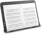 TIGER MUS47-BK muziekstandaard verstelbaar 48cmx34cm, Zwart, Muziek en Instrumenten, Ophalen of Verzenden, Klarinet