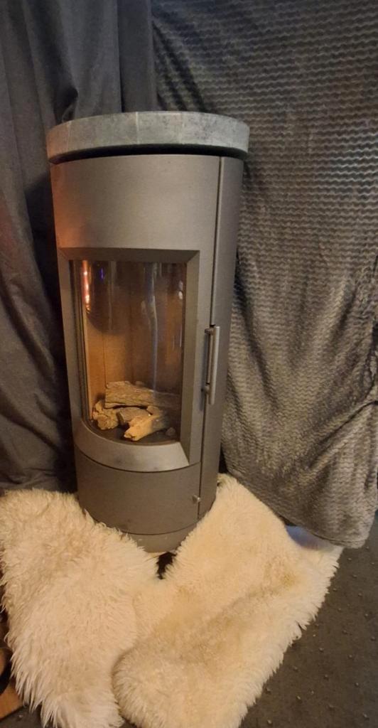 Hoog Rendement Speksteenkachel 9 KW Merk Hase type Bari GAS, Huis en Inrichting, Kachels, Gebruikt, Vrijstaand, Gaskachel, Gas