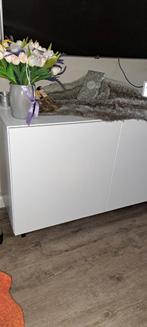 TV meubel IKEA Besta wit met 2 deurtjes, Ophalen, 25 tot 50 cm, Minder dan 100 cm