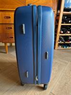 Samsonite Koffer - Blauw, Sieraden, Tassen en Uiterlijk, Koffers, 60 tot 70 cm, Uitschuifbare handgreep, Gebruikt, Hard kunststof