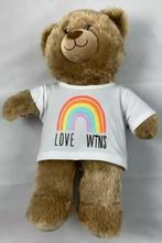 Build-A-Bear Workshop Teddybeer Beer Love Wins Knuffel 45 cm, Postbus 64461, Brunssum, Nederland, Verzenden, Beer, Kenduseditemsinfo@gmail.com