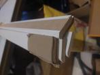Mdf plinten 42x8 mm, Doe-het-zelf en Verbouw, Hout en Planken, Ophalen, Minder dan 25 mm, Nieuw, Plank