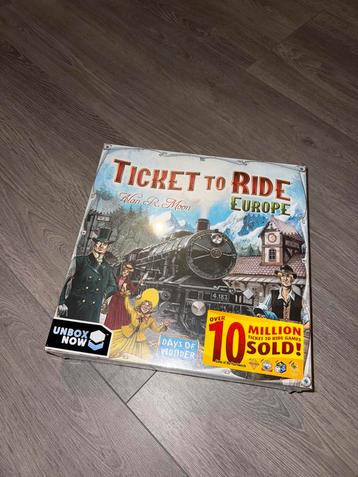 Ticket to Ride Europe - Nieuw in Plastic! beschikbaar voor biedingen