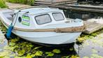 Motorvlet formaat sloep met dikke VETUS 33pk 4cil., Watersport en Boten, Ophalen, Gebruikt, Staal, Binnenboordmotor