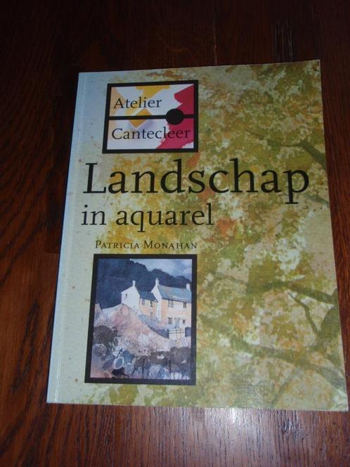 Landschap In Aquarel:::::Auteur Patricia Monahan., Boeken, Hobby en Vrije tijd, Zo goed als nieuw, Tekenen en Schilderen, Ophalen of Verzenden