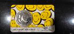 Coincard Smiley Voedselbank 2021 KNM, Ophalen of Verzenden, Koningin Beatrix, Euro's