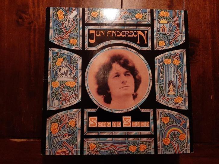 LP Jon Anderson / Song of seven (1980), Cd's en Dvd's, Vinyl | Pop, Gebruikt, 1960 tot 1980, 12 inch, Ophalen of Verzenden