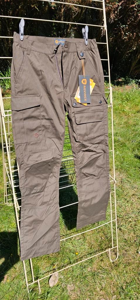 Rovince Tekenbroek Maat 46 - NIEUW!, Kleding | Heren, Broeken en Pantalons, Nieuw, Maat 46 (S) of kleiner, Bruin, Ophalen of Verzenden