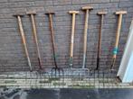 Diverse tuingereedschap: spades, vorken, scheppen, Tuin en Terras, Hand-tuingereedschap, Ophalen of Verzenden, Gebruikt, Spade