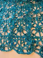 Paillettenstof met sierrand 4.00 x 1.20, Hobby en Vrije tijd, Naaien en Fournituren, Ophalen of Verzenden, Zo goed als nieuw