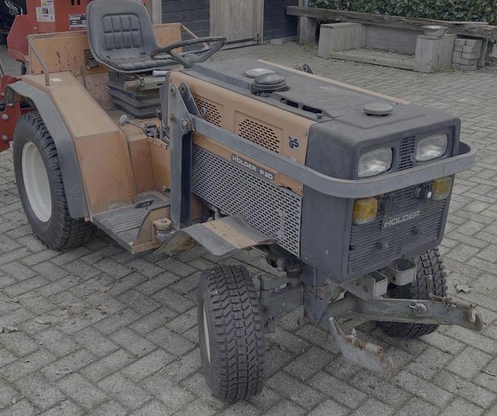 Mini\tractor Holder P20 te koop, Tuin en Terras, Overige Tuin en Terras, Gebruikt, Ophalen