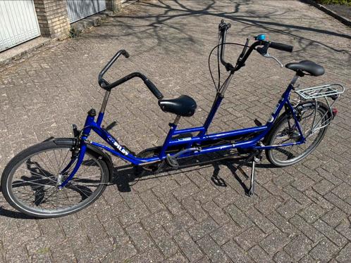 Copiloot ouder kinder tandem co piloot, Fietsen en Brommers, Fietsen | Tandems, Zo goed als nieuw, Minder dan 10 versnellingen