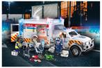 PLAYMOBIL 70936 Reddingsvoertuig US Ambulance 93 delig, Ophalen of Verzenden, Nieuw, Complete set