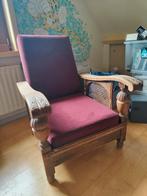 rookstoel jaren 20., Huis en Inrichting, Fauteuils, Ophalen, Hout, Minder dan 50 cm, Gebruikt