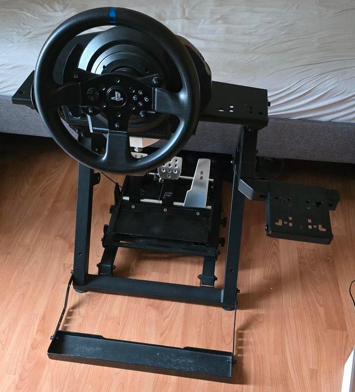 Thrustmaster T300RS, Fanatec Load Cell, Wheel stand, Computers en Software, Joysticks, Gebruikt, Ophalen