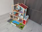 Groot Hape "Family Mansion" poppenhuis (80x30x72), Kinderen en Baby's, Speelgoed | Poppenhuizen, Ophalen, Zo goed als nieuw, Poppenhuis