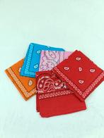 Bandana Set - Katoenen Zakdoeken, Unknown, Unknown, Nieuw, Unknown