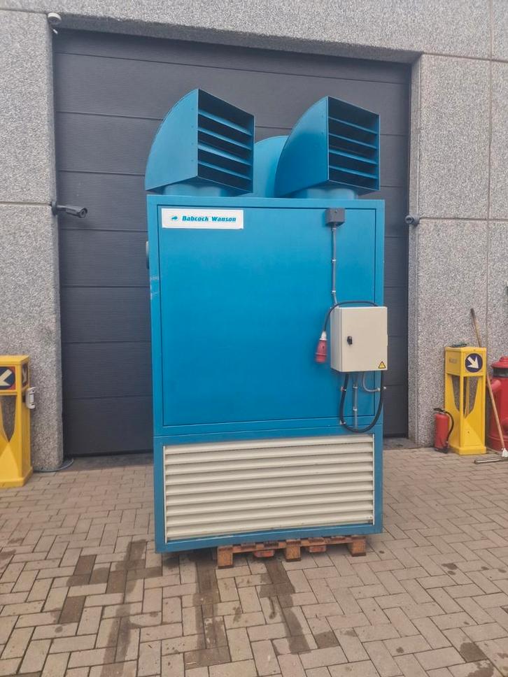 Thermobloc Wanson werkplaatskachel als nieuw diesel of olie, Doe-het-zelf en Verbouw, Overige Doe-het-zelf en Verbouw, Zo goed als nieuw