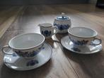 Vintage Société Céramique Maastricht servies – 4-delig, Antiek en Kunst, Antiek | Servies los, Ophalen of Verzenden