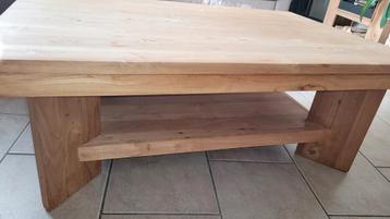 Teak houten salontafel 120x80x45 cm beschikbaar voor biedingen