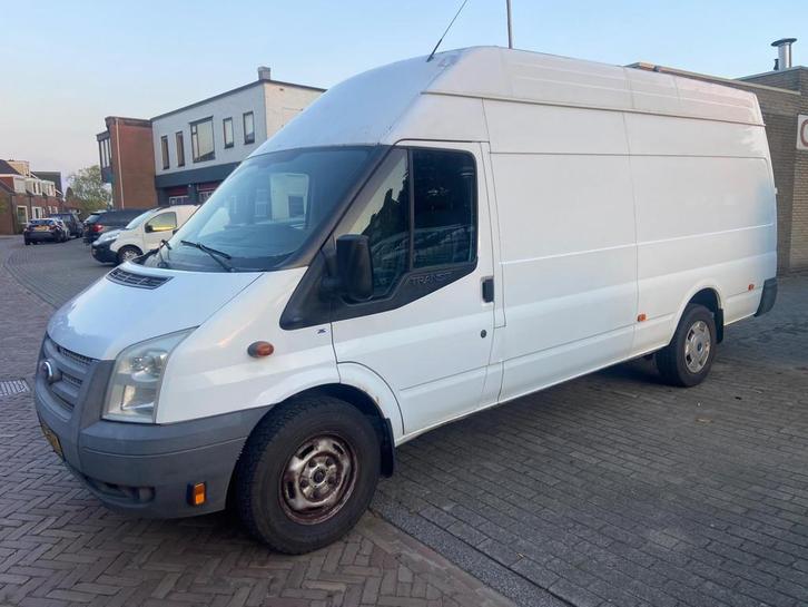 Ford Transit 350L 2.2 TDCI Ambiente SHD JUMBO ACHTERWIELAAND, Auto's, Bestelauto's, Bedrijf, Te koop, ABS, Airbags, Airconditioning