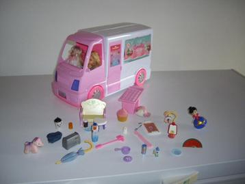 barbie camper ijscowagen met acc beschikbaar voor biedingen