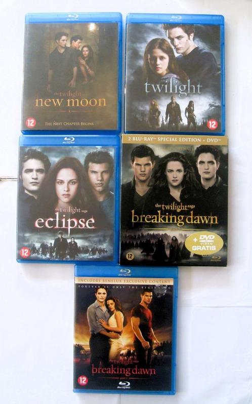 The Twilight Saga 1 2 3 4 5 (originele blurays), Cd's en Dvd's, Blu-ray, Zo goed als nieuw, Thrillers en Misdaad, Ophalen of Verzenden