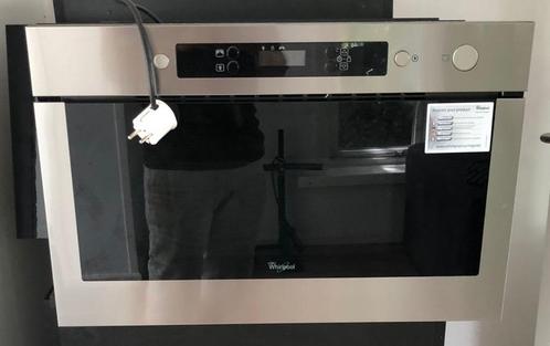 Whirlpool AMW423IX Magentron inbouw € 200, Witgoed en Apparatuur, Magnetrons, Zo goed als nieuw, Inbouw, Magnetron, 45 tot 60 cm